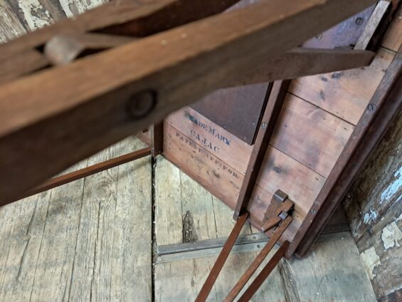 wooden folding campaign table furniture tables
