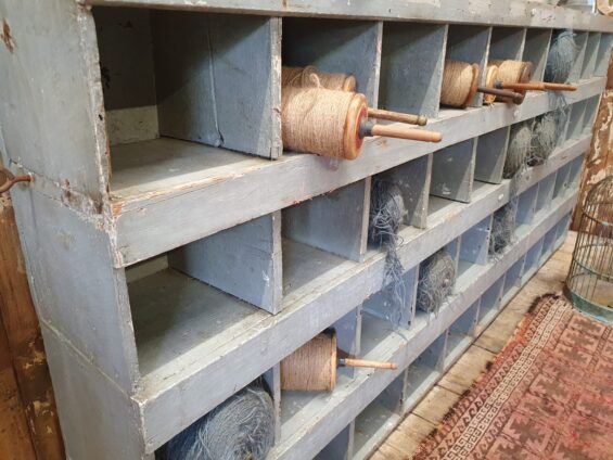 wooden pigeon holes furniture storage industrial