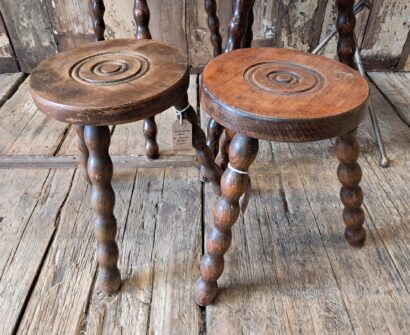 milking stools bullseye bobbin legs decorative homewares tables