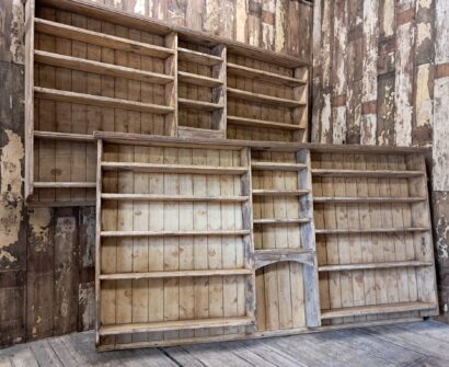 pine open shelf unit furniture storage