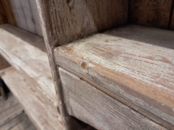 pine open shelf unit furniture storage