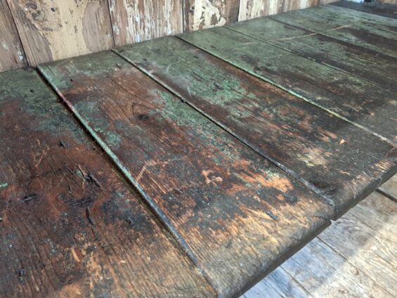 large wooden workbench furniture tables industrial