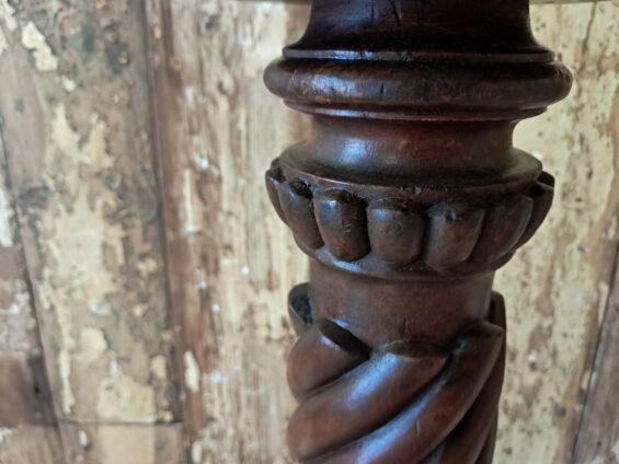 mahogany display stand pedestal torchere decorative homewares