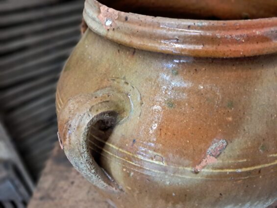 glazed terracotta spanish olive pot garden planters decorative homewares
