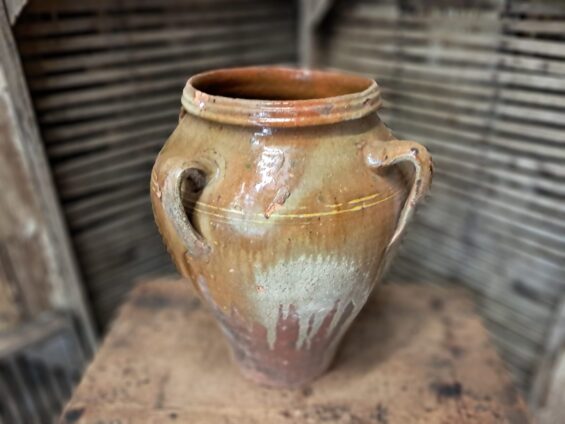 glazed terracotta spanish olive pot garden planters decorative homewares