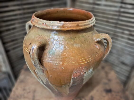 glazed terracotta spanish olive pot garden planters decorative homewares