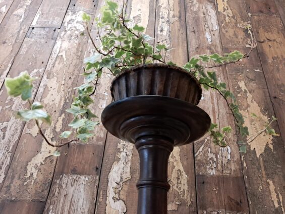 mahogany display stand pedestal torchere decorative homewares
