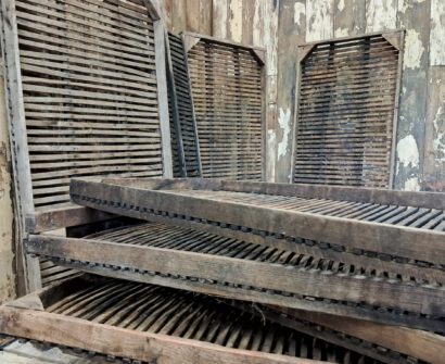 french wooden fruit drying racks decorative artefacts art homewares