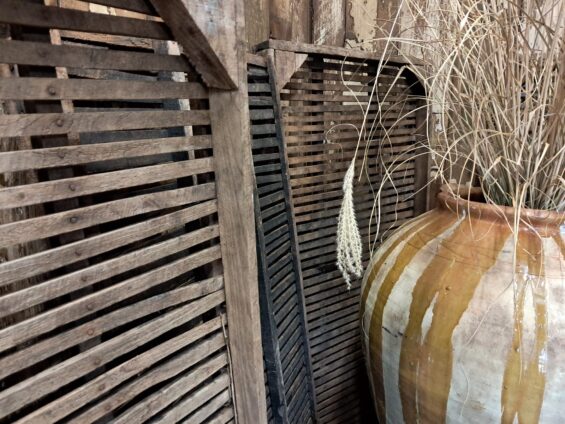 french wooden fruit drying racks decorative artefacts art homewares