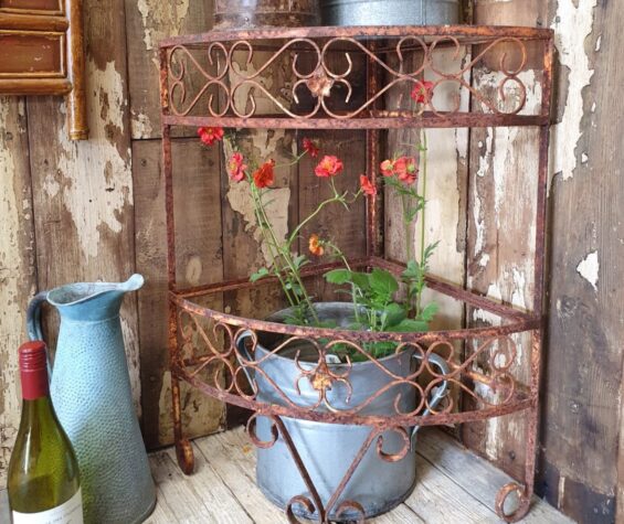 iron glass corner table garden furniture tables