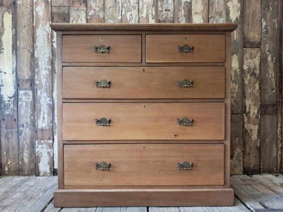 pine 2 over 3 drawers furniture