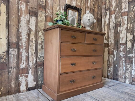 pine 2 over 3 drawers furniture