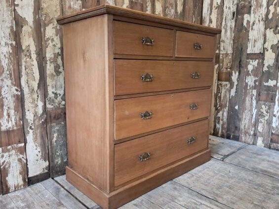 pine 2 over 3 drawers furniture