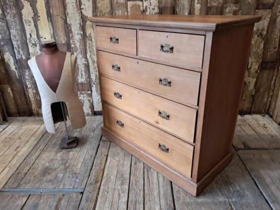 pine 2 over 3 drawers furniture