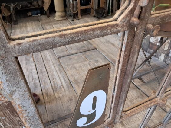 cast iron arch top window mirror mirrors garden