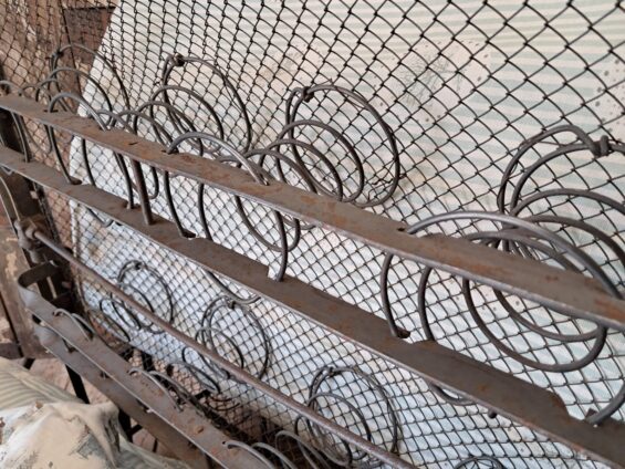 vintage steel day bed seating sofas decorative homewares