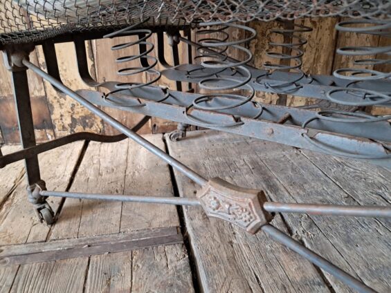 vintage steel day bed seating sofas decorative homewares