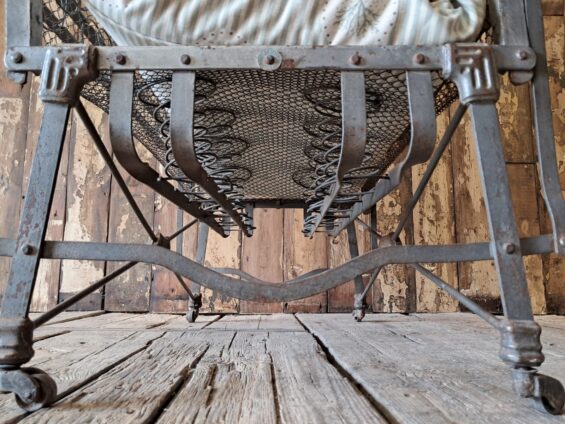 vintage steel day bed seating sofas decorative homewares
