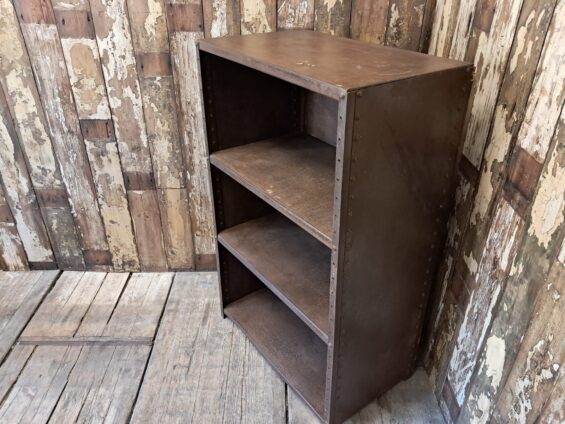 metal shelf unit industrial furniture storage