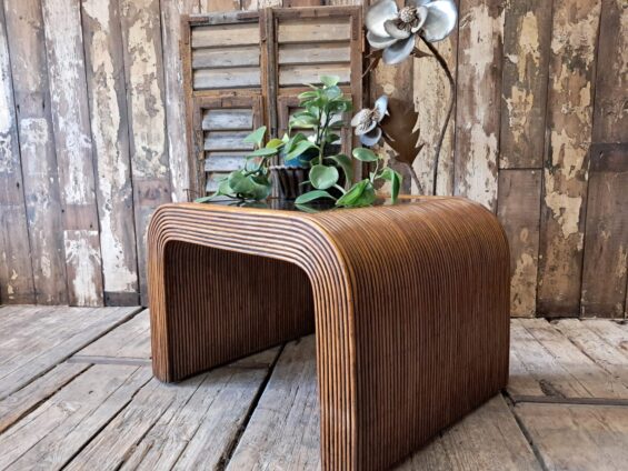 pencil reed glass coffee table furniture tables