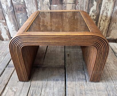 pencil reed glass coffee table furniture tables