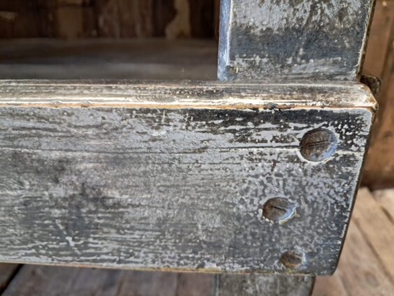 wooden factory prep table furniture tables industrial