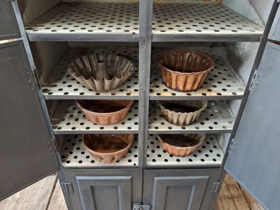 metal shelved cabinet furniture cupboards industrial