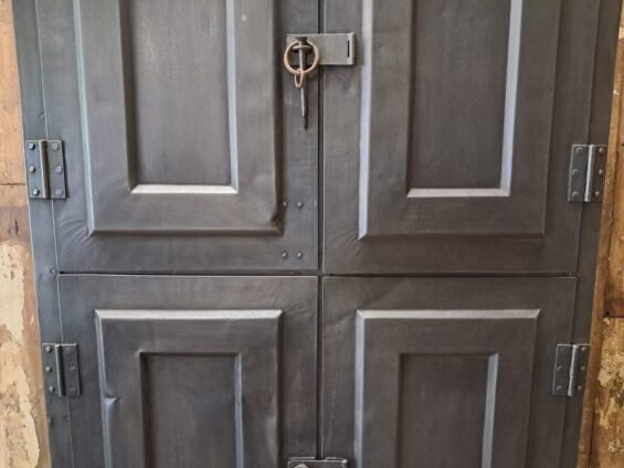 metal shelved cabinet furniture cupboards industrial
