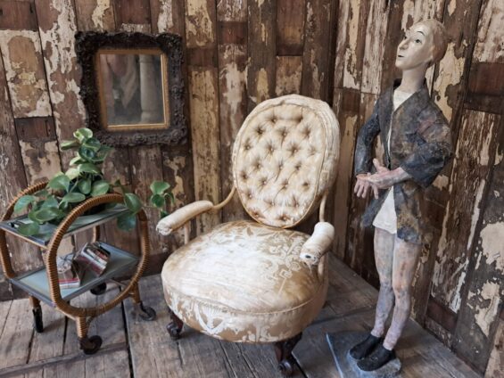 victorian iron back armchair seating armchairs