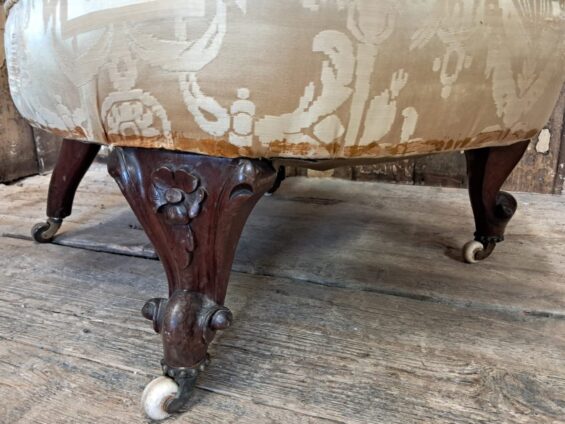 victorian iron back armchair seating armchairs