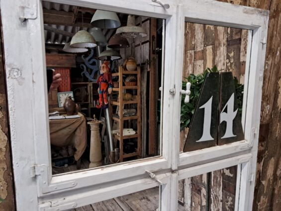 german wooden mirrored window mirrors garden