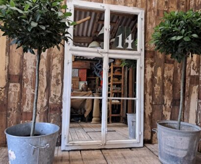 german wooden mirrored window mirrors garden