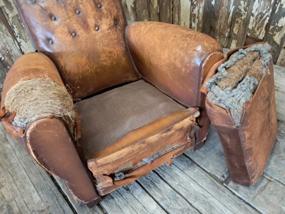 leather cigar cub chair seating armchairs
