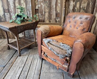 leather cigar cub chair seating armchairs