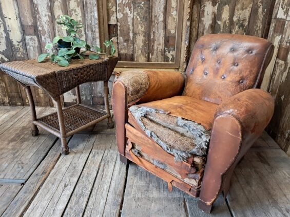 leather cigar cub chair seating armchairs