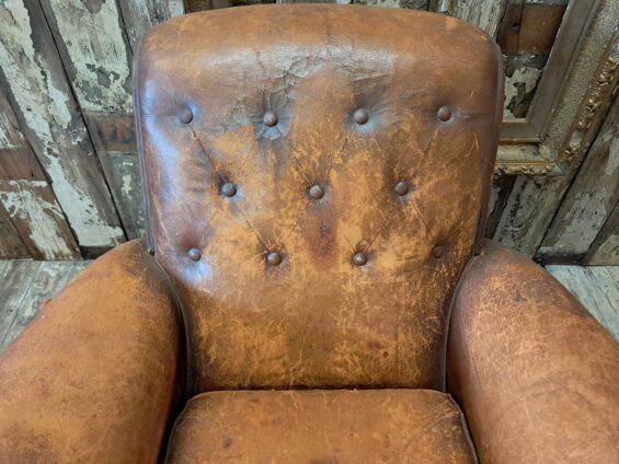 leather cigar cub chair seating armchairs