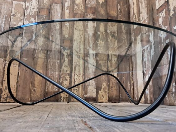 glass steel coffee table furniture tables