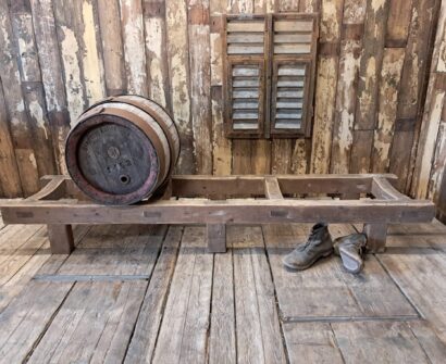 pine barrel rack garden decorative homewares