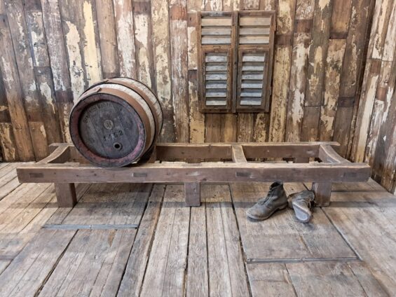 pine barrel rack garden decorative homewares