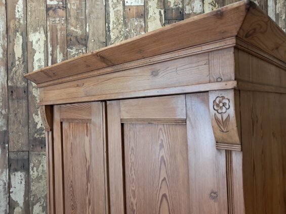double pine wardrobe furniture cupboards and cabinets
