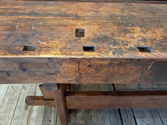 wooden workbench vice furniture tables industrial