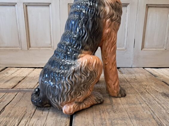 ceramic dog statue ornament decorative homewares
