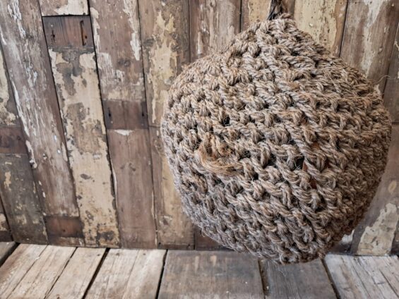 hemp boat fender decorative homewares artefacts garden