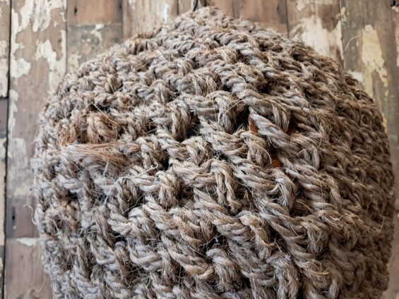 hemp boat fender decorative homewares artefacts garden