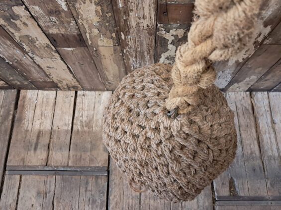 hemp boat fender decorative homewares artefacts garden