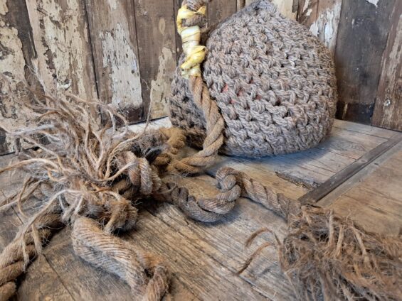 hemp boat fender decorative homewares artefacts garden