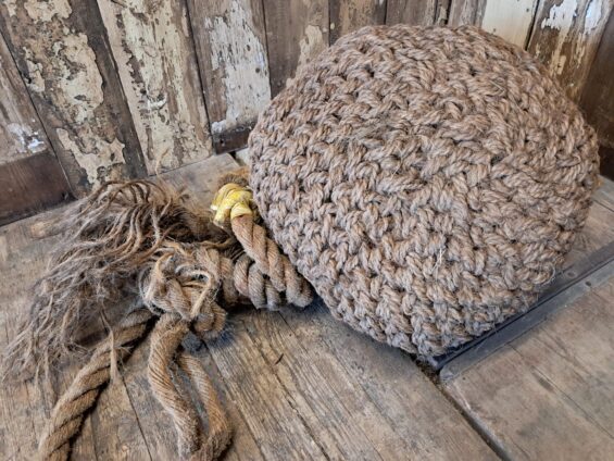 hemp boat fender decorative homewares artefacts garden