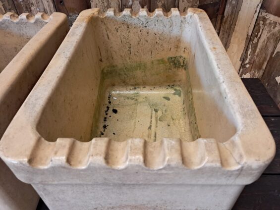 salt glaze ceramic tanks troughs decorative homewares garden planters