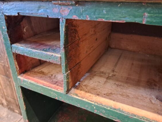 painted wooden writing bureau furniture cupboards and cabinets