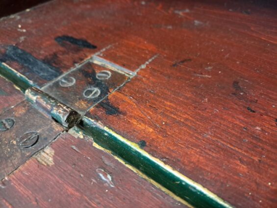 painted wooden writing bureau furniture cupboards and cabinets